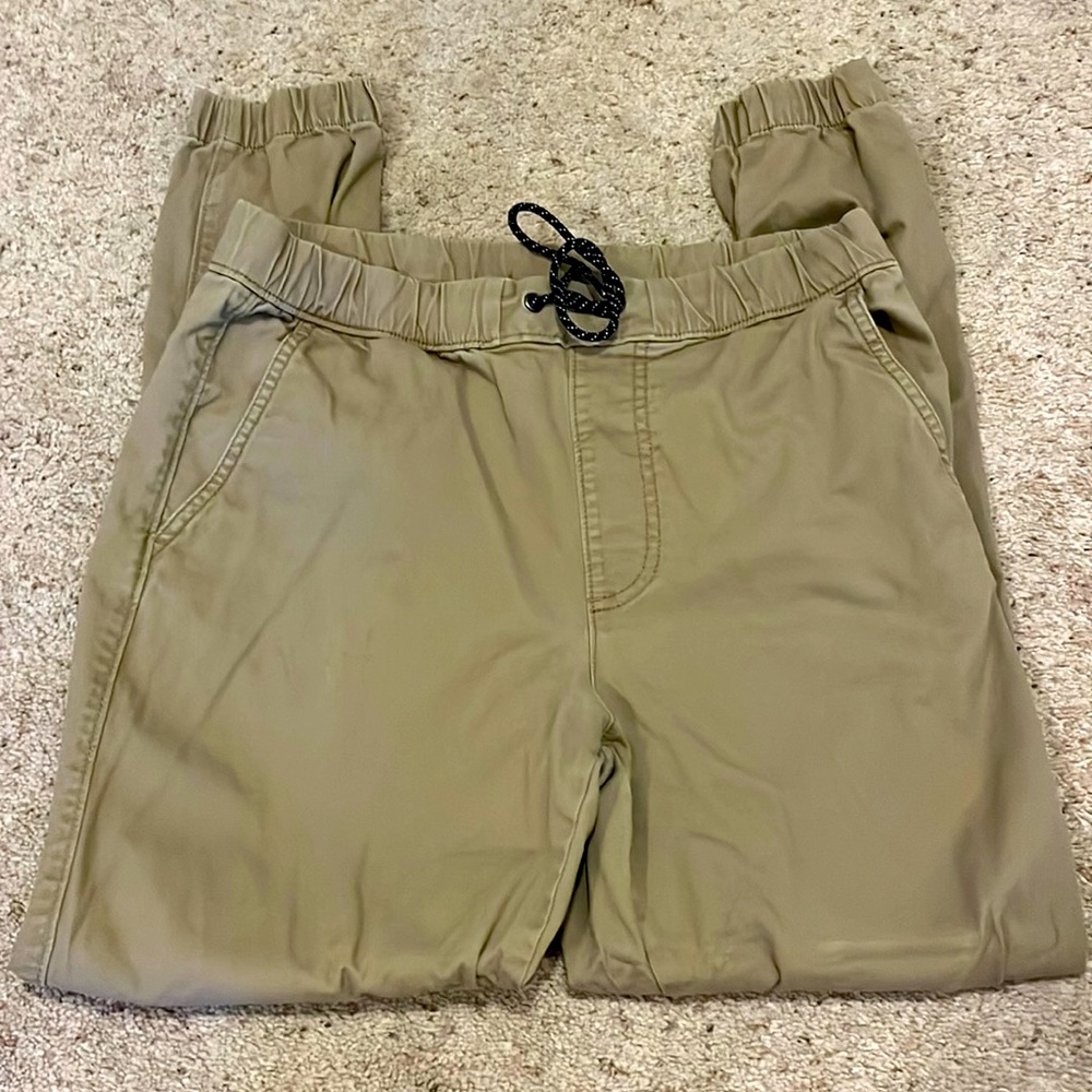Men’s Urban Pipeline Beige Jogger Pants (S)